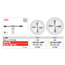 DISCHI 355.504.190 DIAM.HP