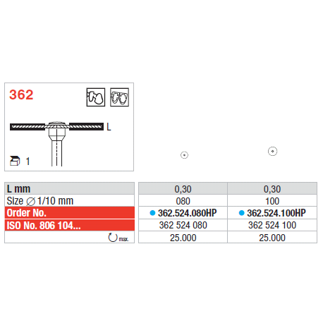 DISCHI 362.524.100 FLEX HP