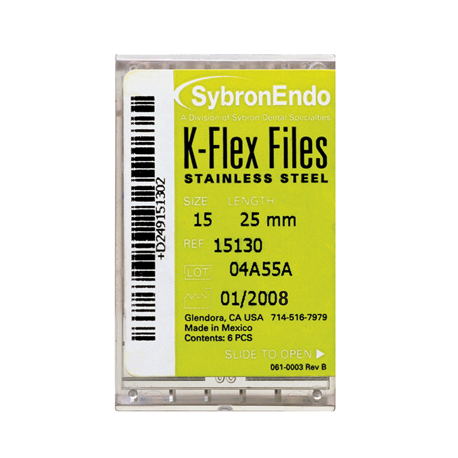 K-FILE FLEX KERR mm.25 N.15 QU