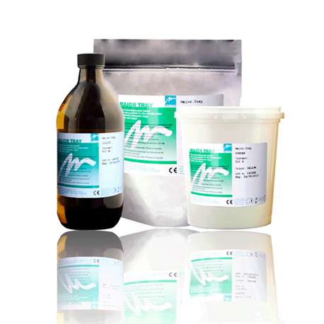 MAJOR TRAY INTRO SET JELLOW 100gr+100ml