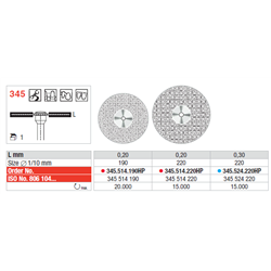 DISCHI 345.524.220 DIAM.HP