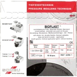 BIOPLAST 3X125mm NERO ROTONDO SU3448    