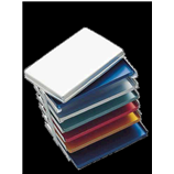 VASSOIO ALLUMINIO BLU Q16 284x183