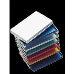 VASSOIO ALLUMINIO BLU Q16 284x183