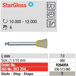 ABRASIVI R2640RA PZ.6 STARGLOSS