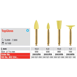 ABRASIVI 20032 RA TOPGLOSS