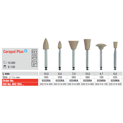 ABRASIVI 0335 pz.6 CERAPOL