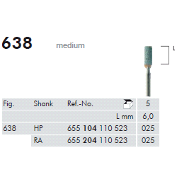 ABRASIVI VERDI D638G.104.025 Pz.2