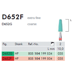 ABRASIVI VERDI D652F.104.035 Pz.2