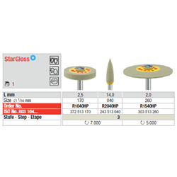ABRASIVI R2040HP.104.040 STARGLOSS
