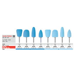 ABRASIVI 0632 pz.6 ACRYLIC POLISHER