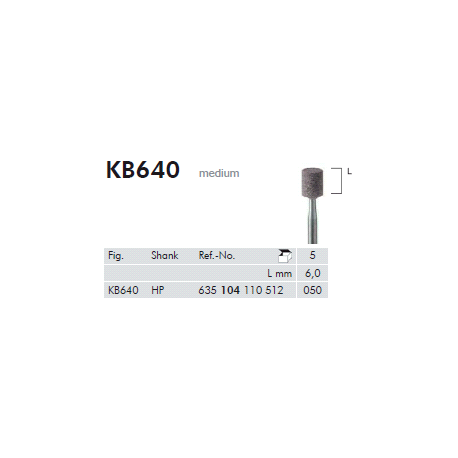 ABRASIVI KB 640.104.050 MAR.P6