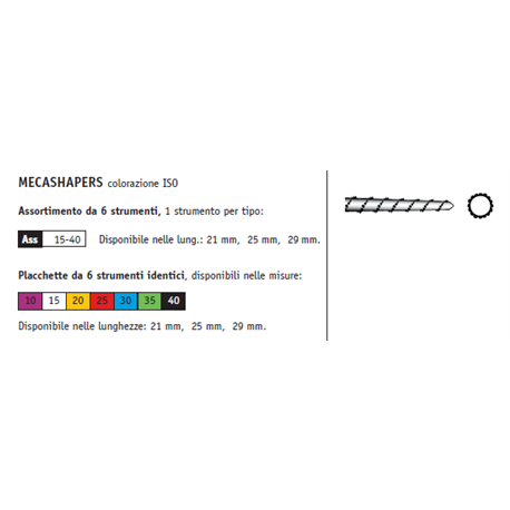 MECA-SHAPER ISO 25MM N. 10 MM0115010