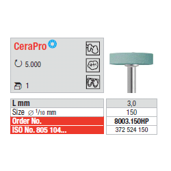 ABRASIVI 8003.104.150 CERAPRO
