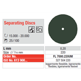DISCHI SEP.FL7000.220 UM Pz.25