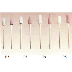 PUNTE MONTATE P2-P4-P5 ROSA/BIANCO PZ. 1