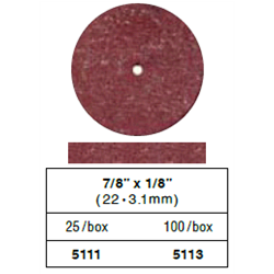 RUOTINE X ACRILICO Pz.100 5117-5113