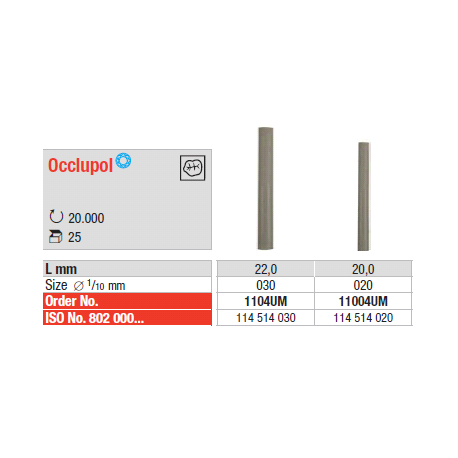 ABRASIVI 1104 OCCLUPOL +11004