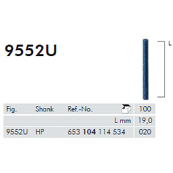 GOMMINI BLU DURI GR.GROSSA 9552U.104.020