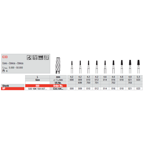 FRESE C33.104.016 pz.6