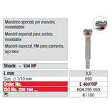 MANDRINI A VITE X MANCINI L4007-HP PZ. 6