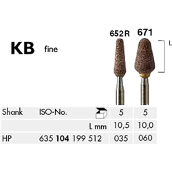 ABRASIVI MARRONI K+B 671.060