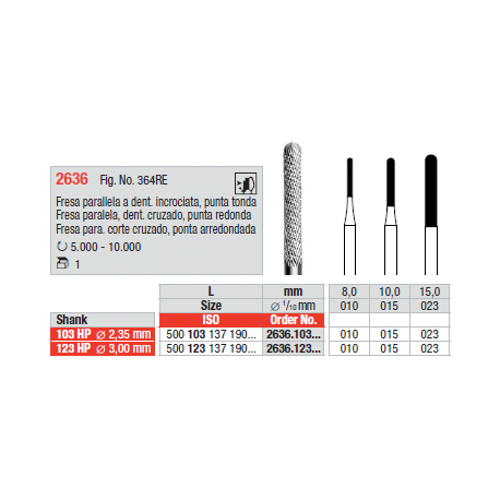FRESE 2636.123.023 X PARALLEL.