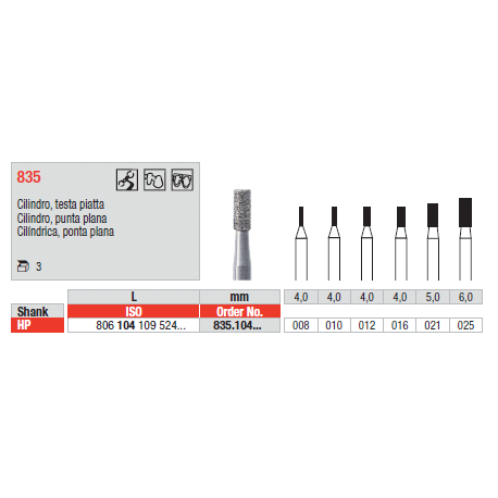 STRUM.835.104.016 STANDARD HP 3PZ.