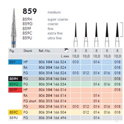 FRESE DIAMANTATE 859.104.014 Pz.5