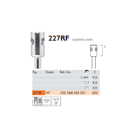 FRESE CAROTATRICI 227RF.104.050