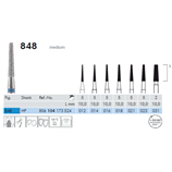 FRESE DIAMANTATE 848.104.018 Pz.5