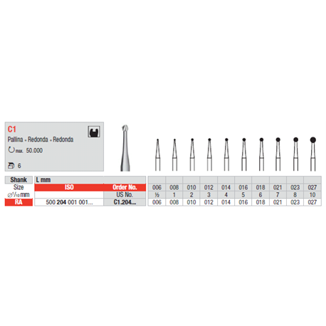 FRESE TUNG.C1.204.027 Pz.6
