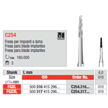 FRESE TUNG.C254.317.010 Pz.6