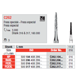 FRESE TUNG.C262.206.016 Pz.3