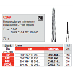 FRESE TUNG.C269.206.016 Pz.3