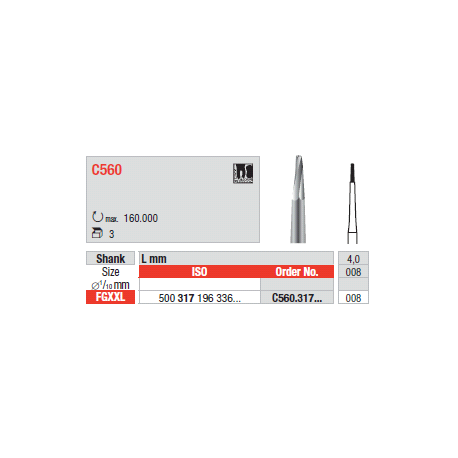FRESE TUNG.C560.317.008 Pz.3