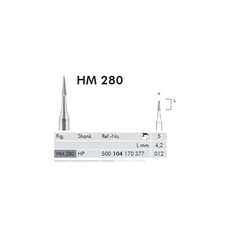 FRESE TUNG.HM280.104.012 Pz.5