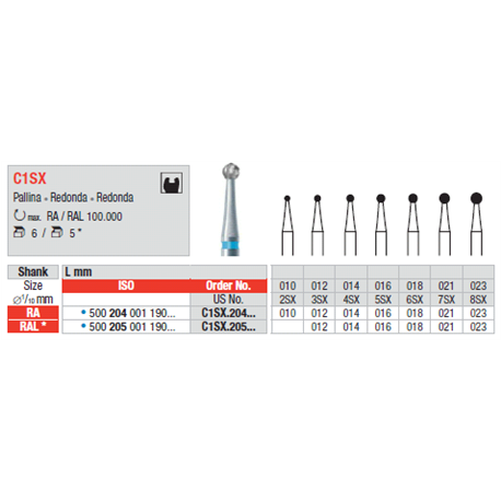 FRESE TUNG.C1SX.204.0118 Pz.6
