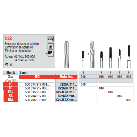 FRESE C22AGK.314.016 PZ 6 FG