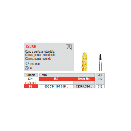 FRESE TITANIC T23XR.012 pz.6
