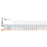 FRESE ACCIAIO 1.104.016 Pz.10           