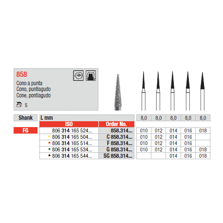 STRUM.858.314.016 STANDARD FG