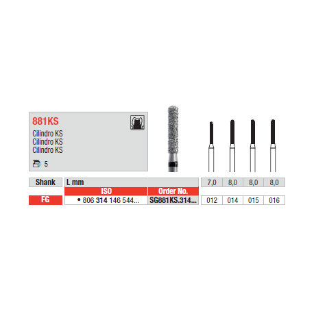 STRUM.881KS.314.014 AN.NERO 5pz         