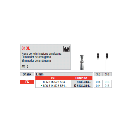 STRUM.813L.314.014 STANDARD FG 5PZ.