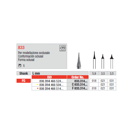 STRUM.833.314.018 AN.ROSSO FG