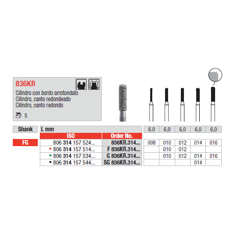 STRUM.836KR.314.014 AN. VERDE FG