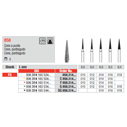 STRUM.858.314.012 AN.VERDE FG  5pz