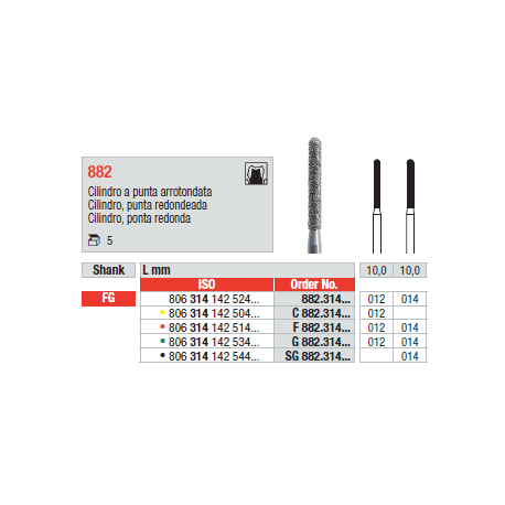 STRUM.882.314.014 STANDARD FG 5pz