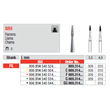 STRUM.889.314.009 AN.VERDE FG 5pz
