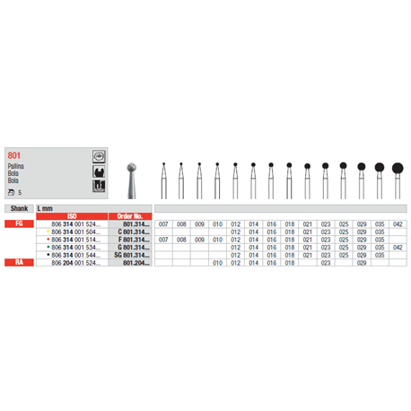 STRUM.801.314.018 AN.VERDE FG  5pz